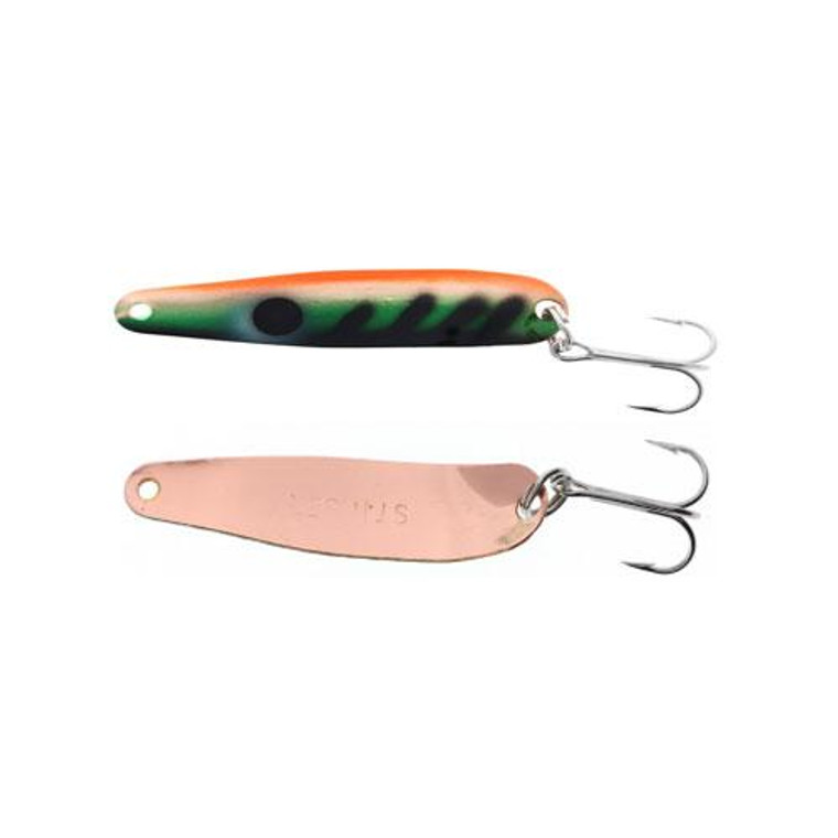 Michigan Stinger Scorpion Spoon Copper Back Copper Perch 2-1/4''