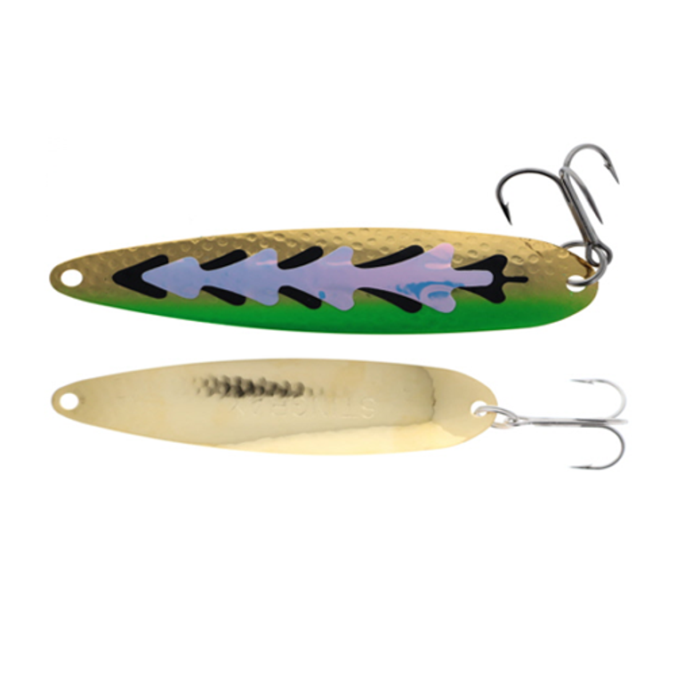 Michigan Stinger Spoon Standard UV NBK Gold 3-3/4''