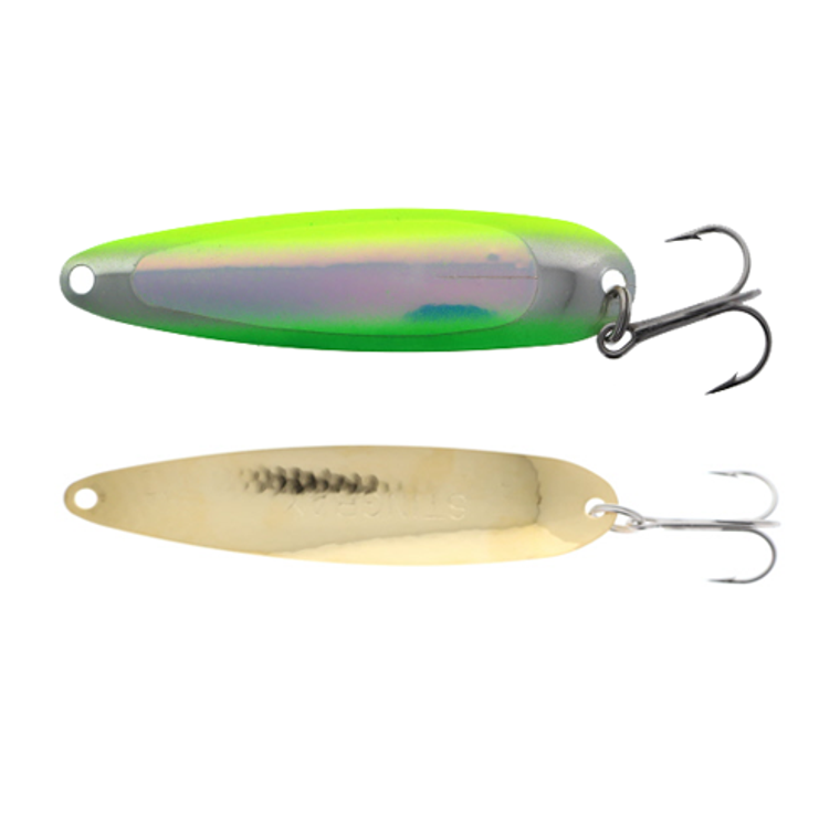 Michigan Stinger Spoon Standard Can't Afford UV Silver 3-3/4''