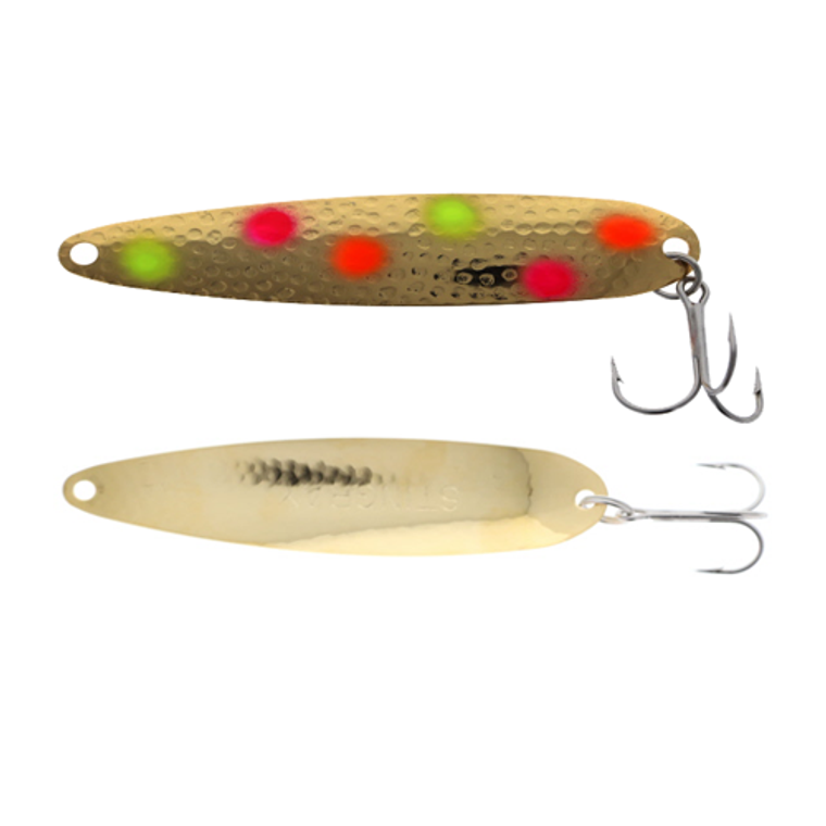 Michigan Stinger Spoon Standard Confusion Gold 3-3/4''