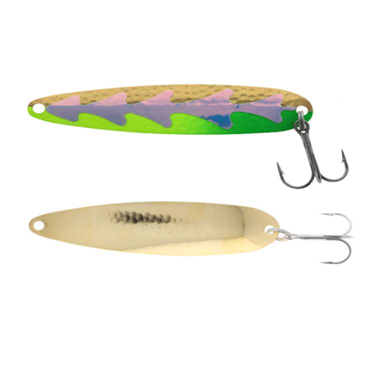 Michigan Stinger Spoon Standard UV Mongoose Gold 3-3/4''