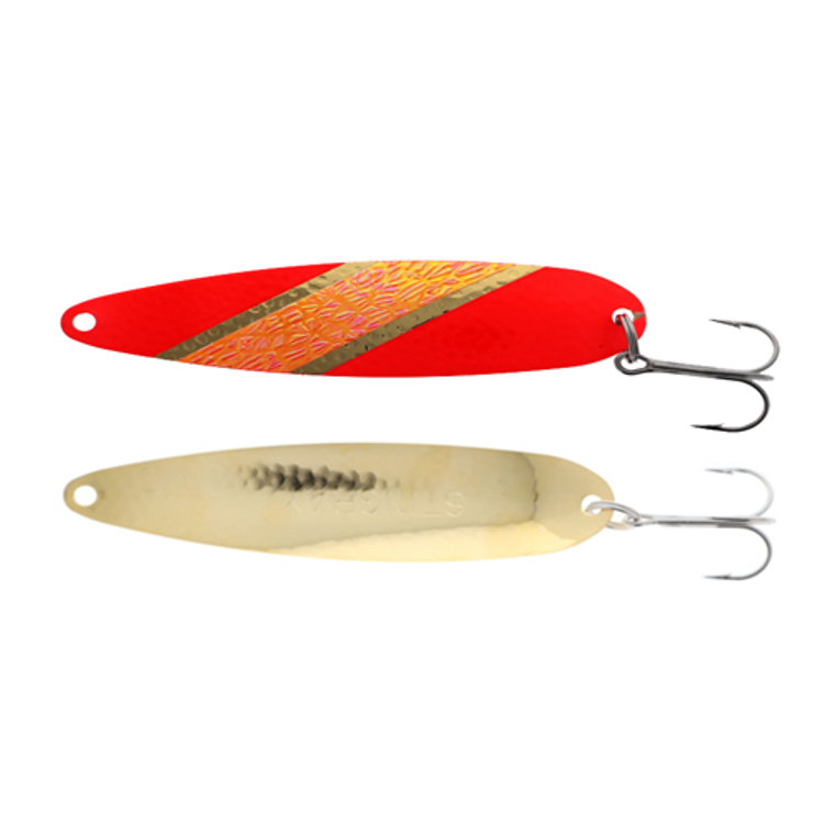 Michigan Stinger Spoon Standard Steelie Stomper Gold 3-3/4''