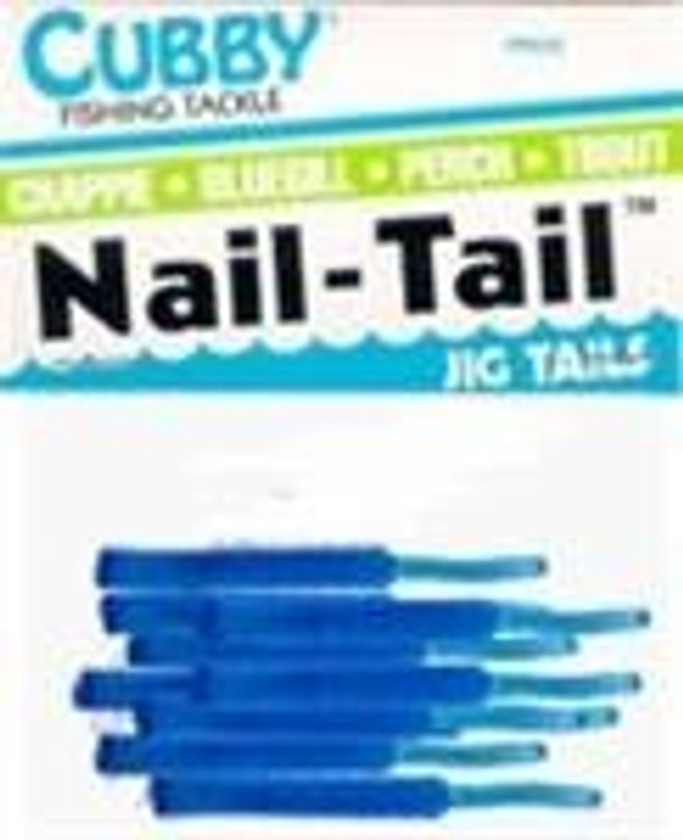 Cubby Nail Tail Blue 1-3/4''