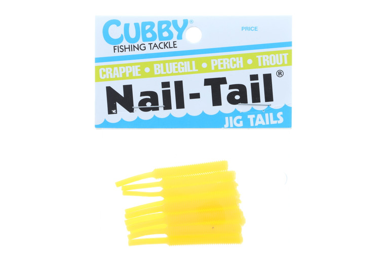 Cubby Nail Tail Yellow 1-3/4''