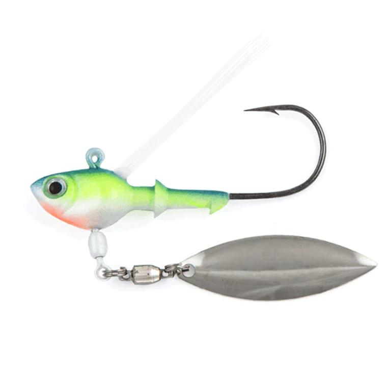 SHL Lures Weedless Fish Head Spin