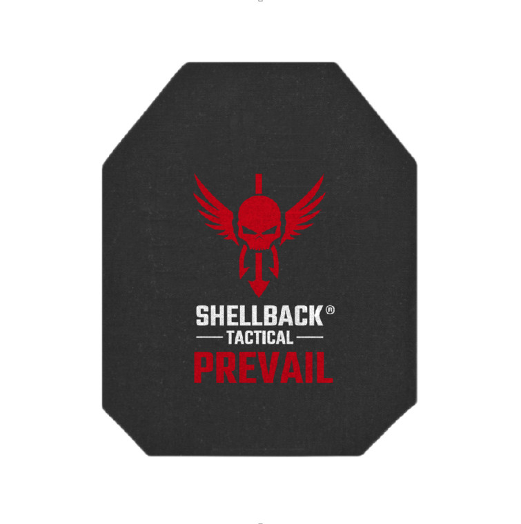 Shellback Tactical Prevail Series 10 x 12 NIJ 0101.06 Certified Levek IV Hard Armor Plate Model 4S17