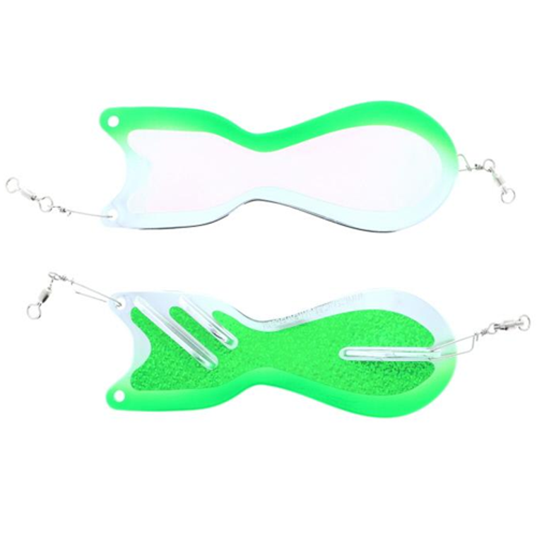 Dreamweaver Spindoctor Flasher Green Sparkler 8''