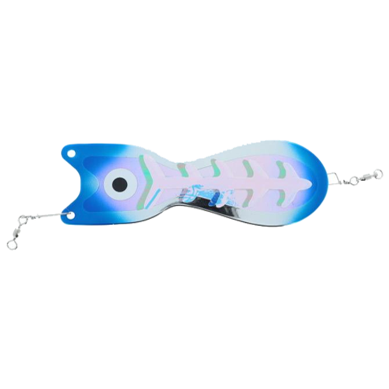 Dreamweaver Spindoctor Flasher Blue/Chrome UV 8''