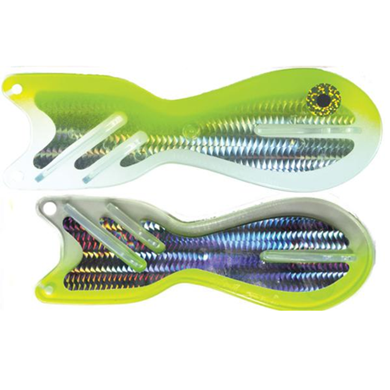 Dreamweaver Spindoctor Flasher UV Yellow Haze 10''