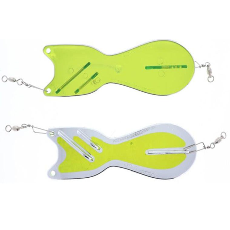 Dreamweaver Spindoctor Flasher Chrome/Mountain Dew/Mountain Dew 10''