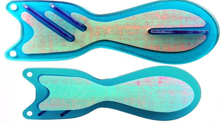 Dreamweaver Spindoctor 12'' Bigfoot Flasher Blue /Pearl Glow 12''