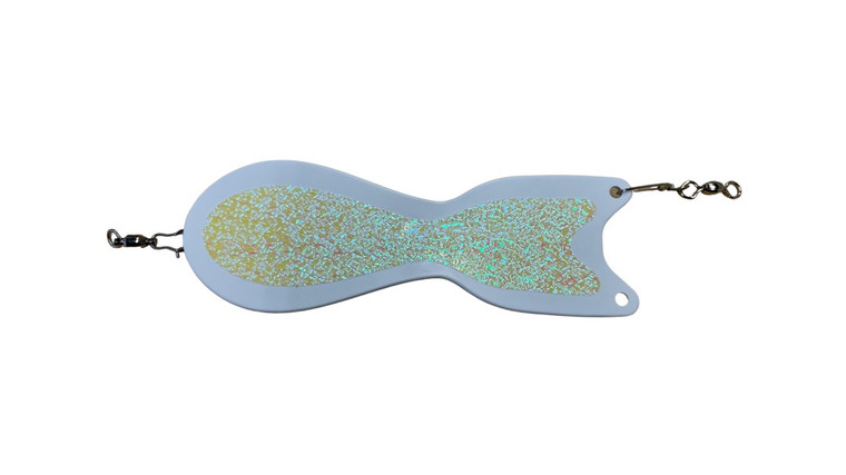 Dreamweaver Spindoctor Flasher White Lite Green Holo 8''