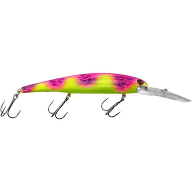 Custom Painted Bandit Deep Walleye Cast/Troll Lures #4120 in WICKED TUNA