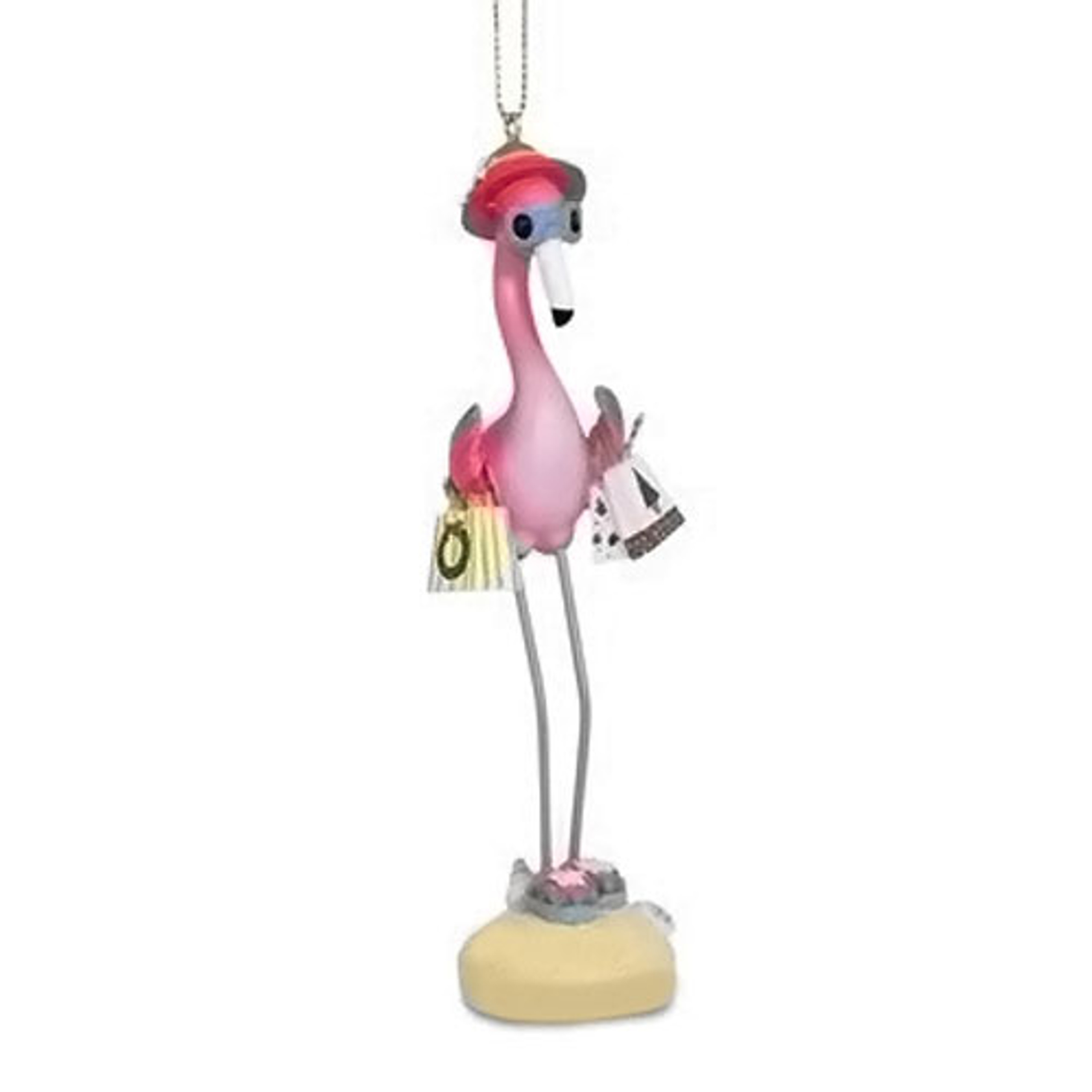 Pink Flamingo Shop Christmas Ornament - 855-52
