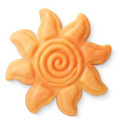 Novelty Soap Sun Swirl Lite Orange 40-517