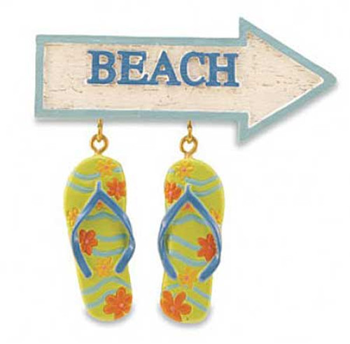 Flip Flops Beach Magnet - 830-15