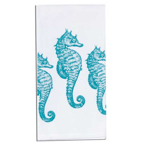 Seahorses Krinkle Hand Towel A8502