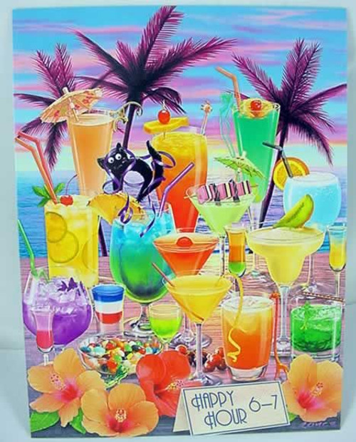 Tropical Drinks Birthday Card - BDG44761