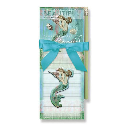 Mermaid Dreams Magnetic List Pads with Magnet Set - 91-405