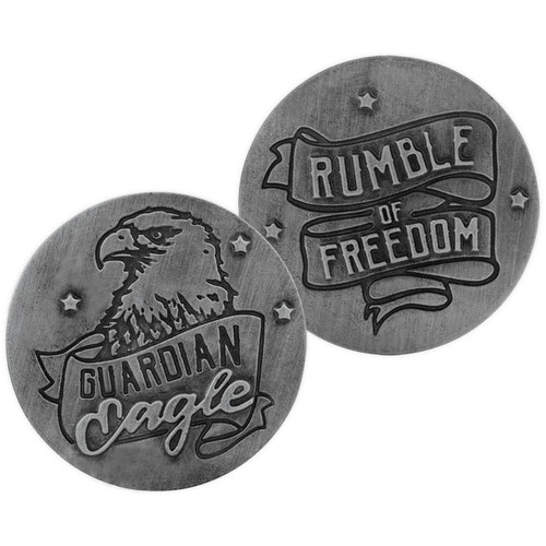 Motorcycle Rumble of Freedom Guardian Eagle Memory Token Coin 17443