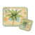 Palm Tree "Sun and Sea" Mouse Pad and Coasters Set - 801-38