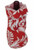 Tropical "Felicia" Cloth Wine Bottle Bag - L93U3604