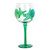 Handpainted Starfish Shell Wine Glass 18oz - 25243B
