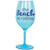 "The Beach is Calling" Shatterproof Acrylic Wine Glass - 20853C