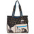 Laurel Burch Wild Cats Pocket Shoulder Tote Bag LB5341