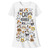 Cat Theme Sleep Shirt Pajamas "Cat Hoarder" 00436ot