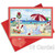 Holiday Beach Signs 5x7 Christmas Card 16 Count 27-071