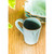 Ceramic Leaf Sculpted Mug - 12oz - 3AMH031