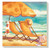 Sunkissed Beach Palm Stone Coasters 4 Pack 87029