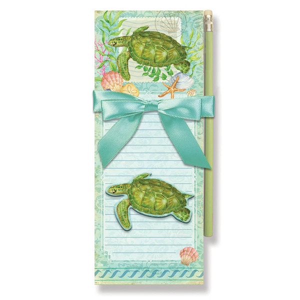Sea Turtle Magnetic List Pads with Magnet Set - 91-406