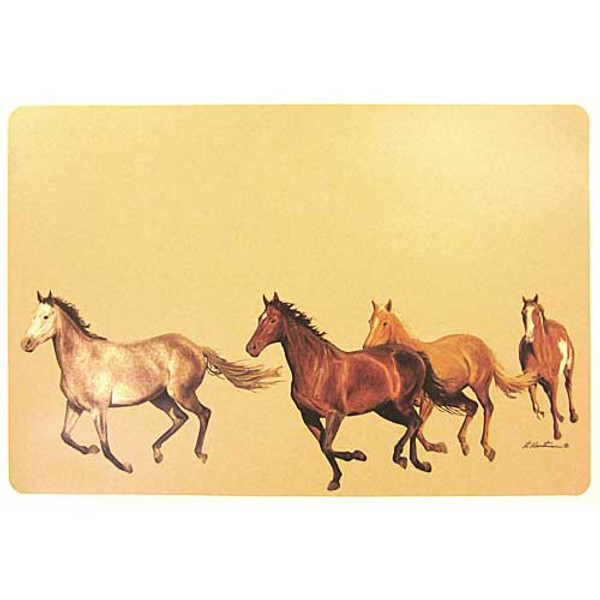 Running Pony Pasture PVC Placemat 2PM1057