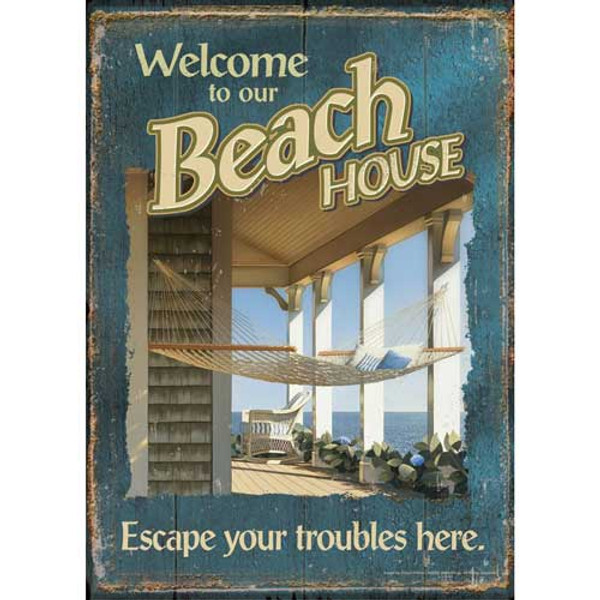 Our Beach House Garden Flag  119183
