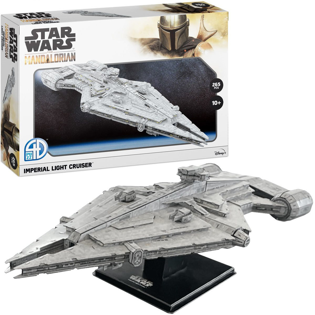 Star Wars The Mandalorian Imperial Light Cruiser 3D Model Kit