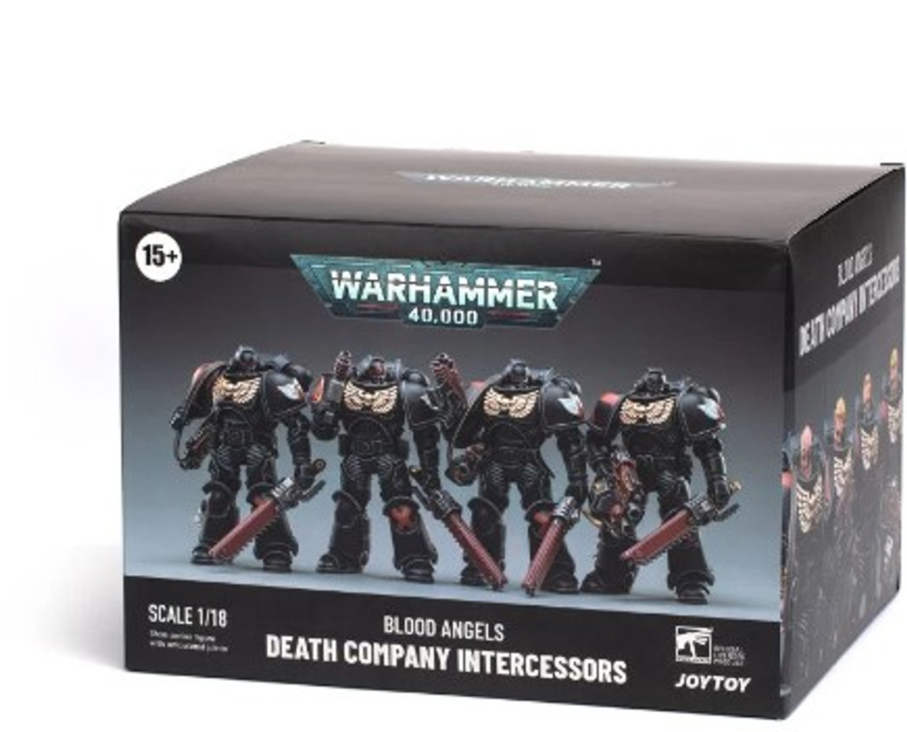 Warhammer 40K Blood Angels Death Company Intercessors Box of 4 1/18 Sc
