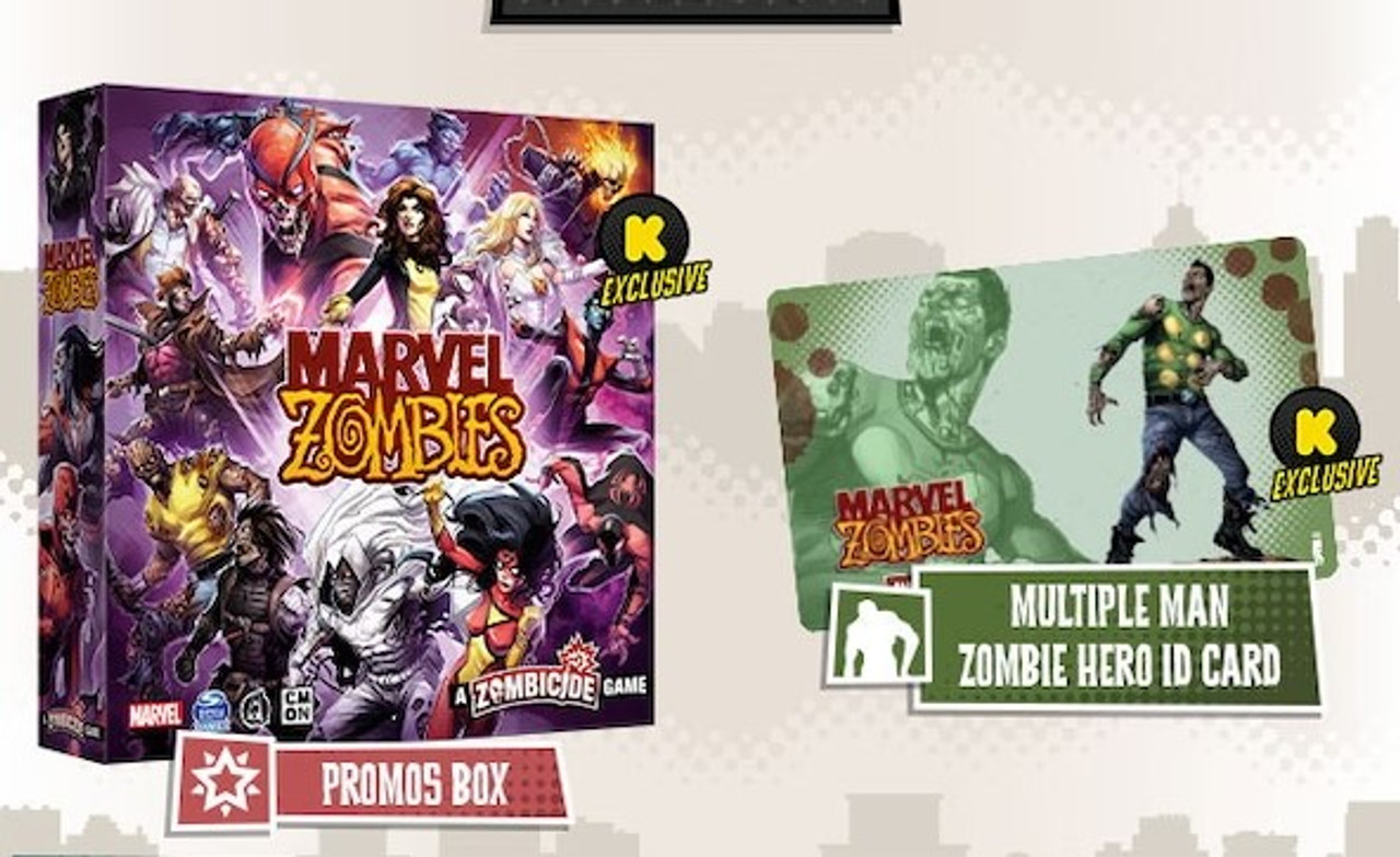 Marvel Zombies - A Zombicide Game: (Undead Pledge Core Game Bundle)