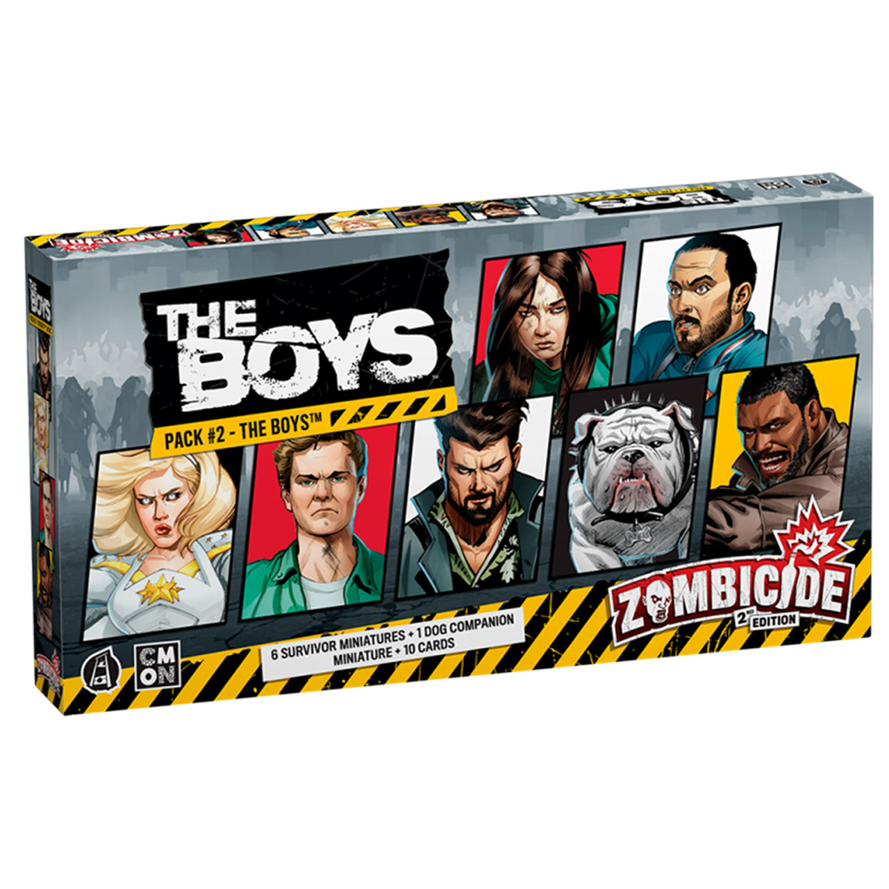  Zombicide Box of Zombies 1 Ultimate Survivors Board Game : Toys  & Games