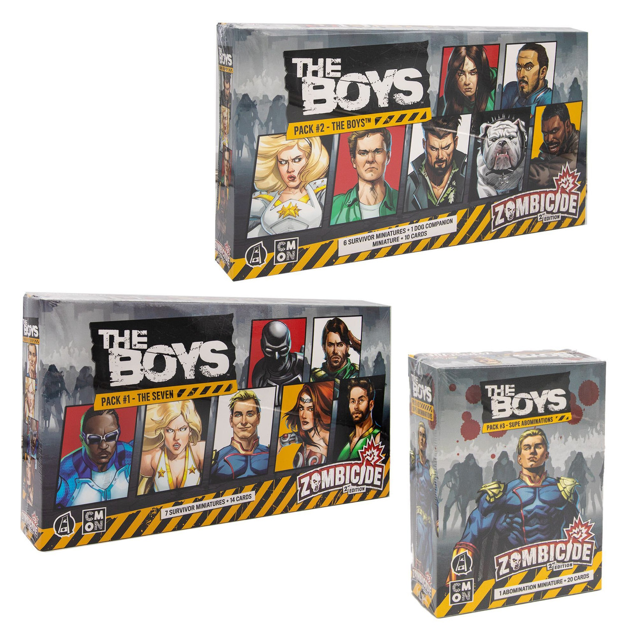 Zombicide: The Boys Pack #1: The Seven – Asmodee North America