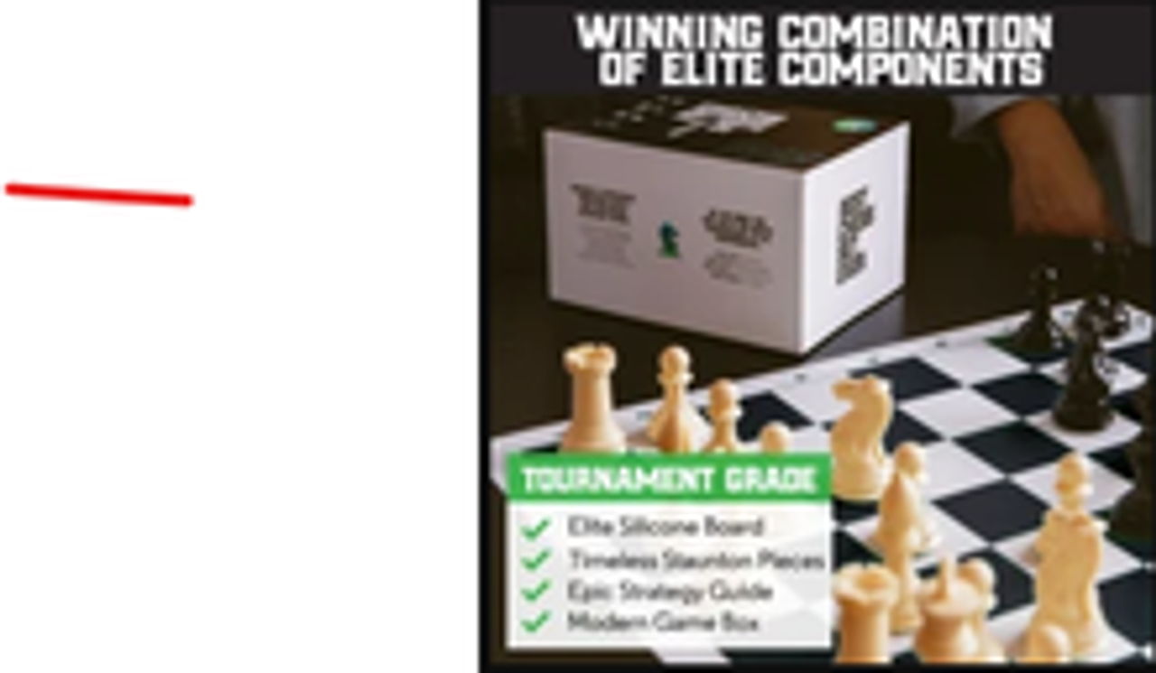 Best Chess Set Ever XL - Quadruple Weighted