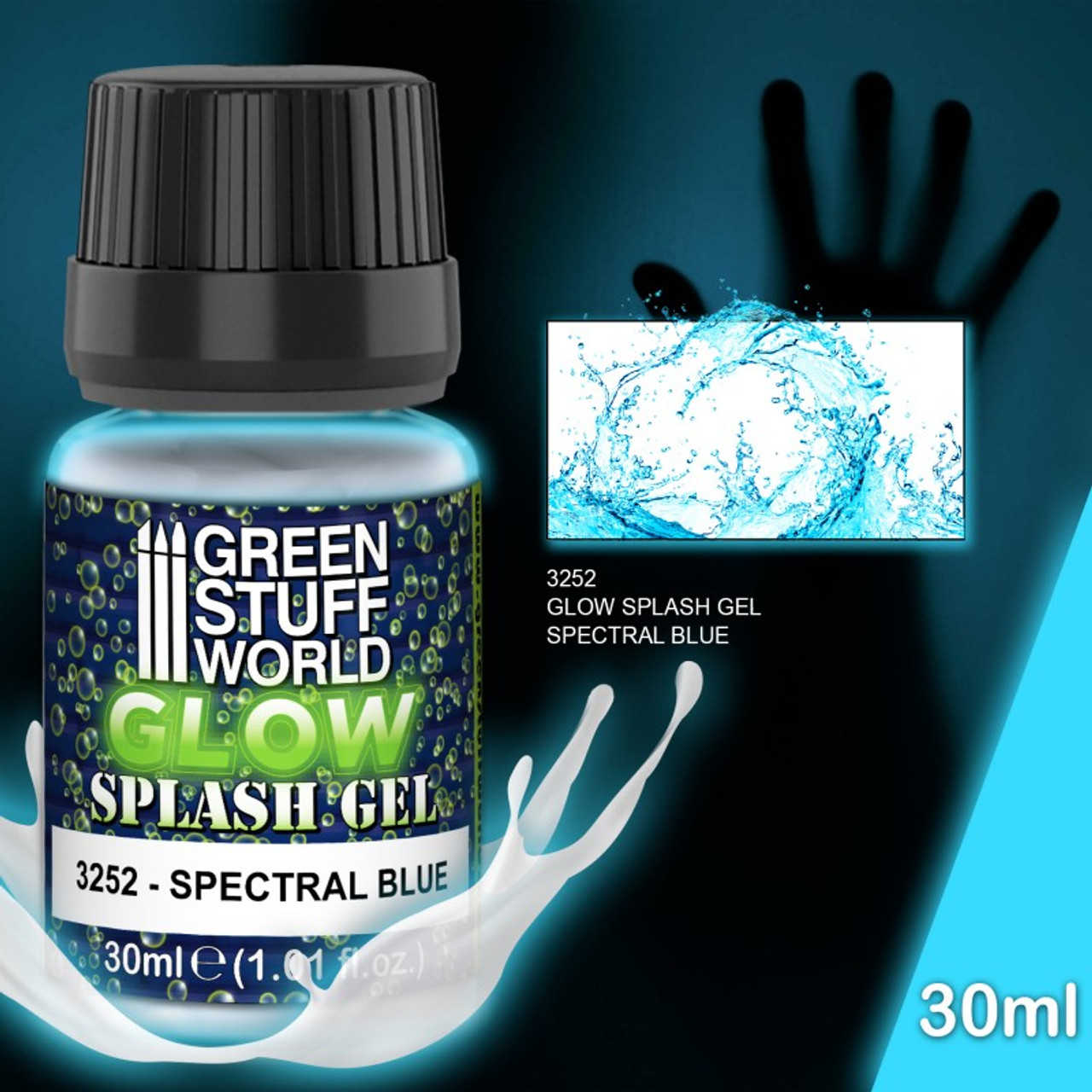 UV resin 17ml - Water effect (dries with UV light in a short time)