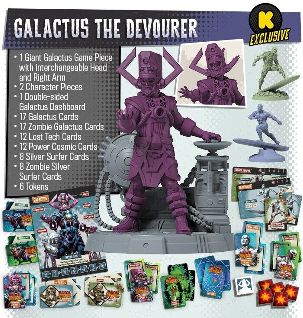 Marvel Zombies - Zombicide - Galactus the Devourer (KS EXCLUSIVE)