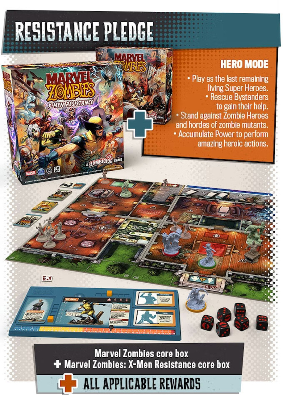 Marvel Zombies - A Zombicide Game (Resistance Pledge)