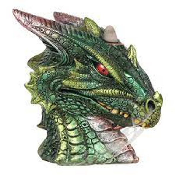 Green Dragon Head Backflow Incense Burner