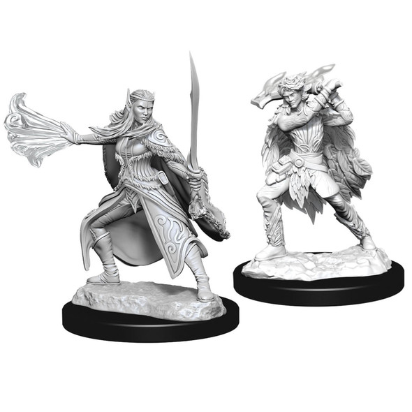 Winter Eladrin and Spring Eladrin Dungeons & Dragons Nolzur`s Marvelous Unpainted Miniatures