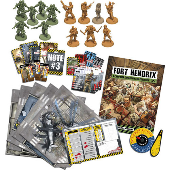 Zombicide 2E: Fort Hendrix Expansion