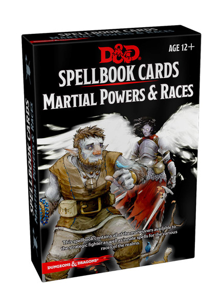 Martial Powers and Races Spellbook Cards