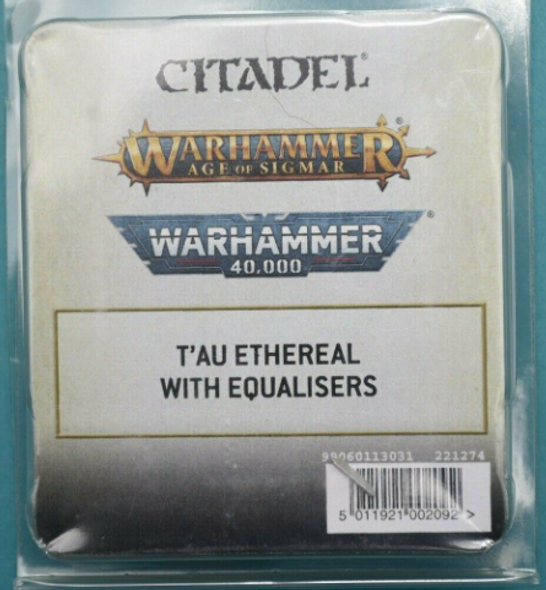 T'au Empire: Ethereal with Equalisers T'au Empire: Ethereal with Equalisers